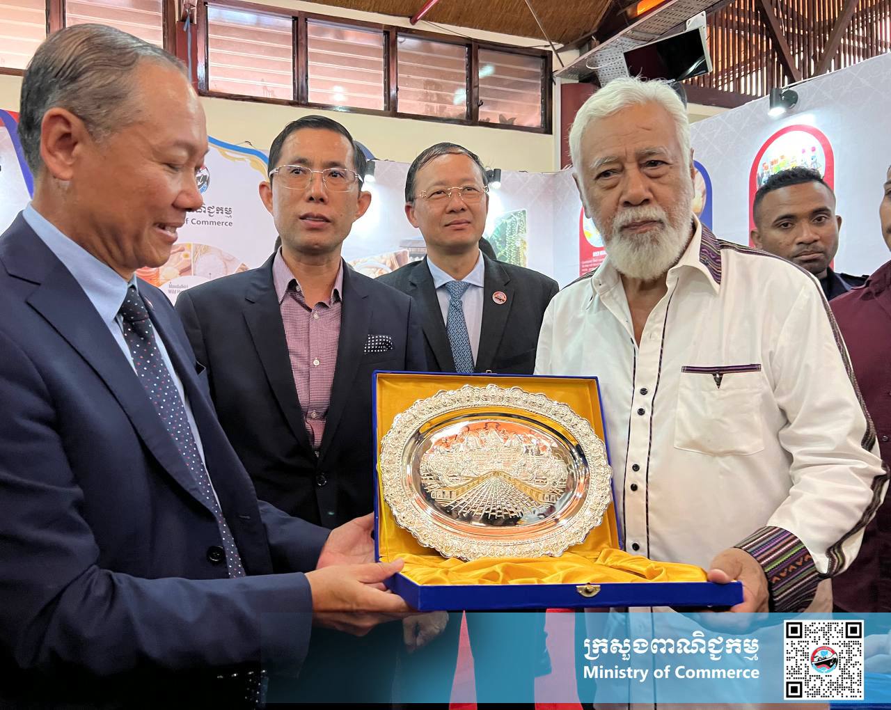 ឯកឧត្តម ពេជ ឫទ្ធី រដ្ឋលេខាធិការក្រសួងពាណិជ្ជកម្ម ដឹកនាំប្រតិភូកម្ពុជាចូលរួមក្នុ្ងងព្រឹត្តិការណ៍ពិព័រណ៍ «Dili International Trade Expo 2025 (DITE-2025)» នៅទីក្រុងឌីលី សាធារណរដ្ឋប្រជាធិបតេយ្យទីម័រឡេស្តេ