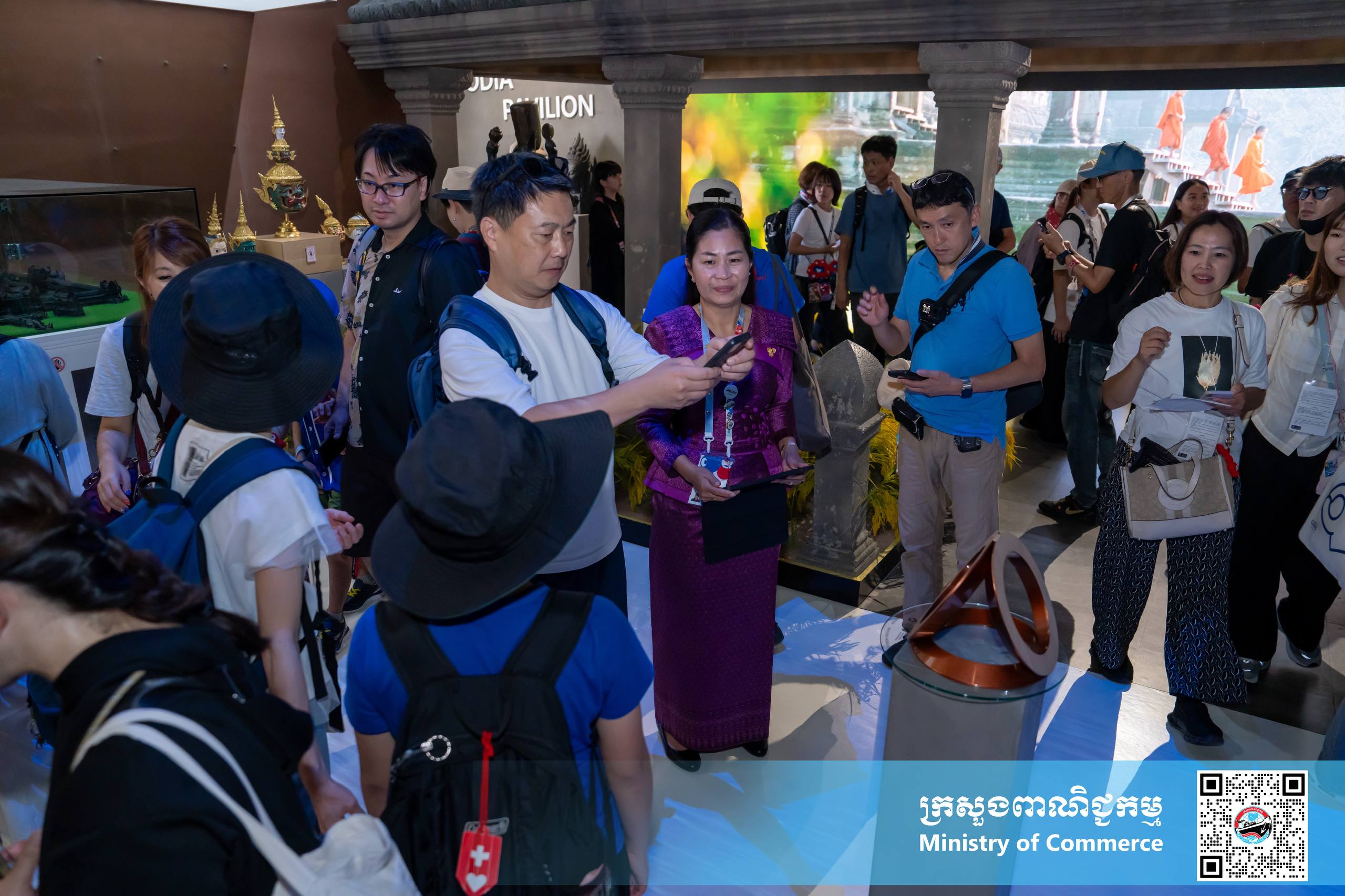 ពន្លាជាតិកម្ពុជា ទទួលបាន “ពានរង្វាន់សំរឹទ្ធ” លំដាប់ពិភពលោកផ្នែករចនាការតាំងបង្ហាញ នាព្រឹត្តិការណ៍ពិព័រណ៍ពិភពលោក ២០២៥ អូសាកា កាន់សៃ ប្រទេសជប៉ុន