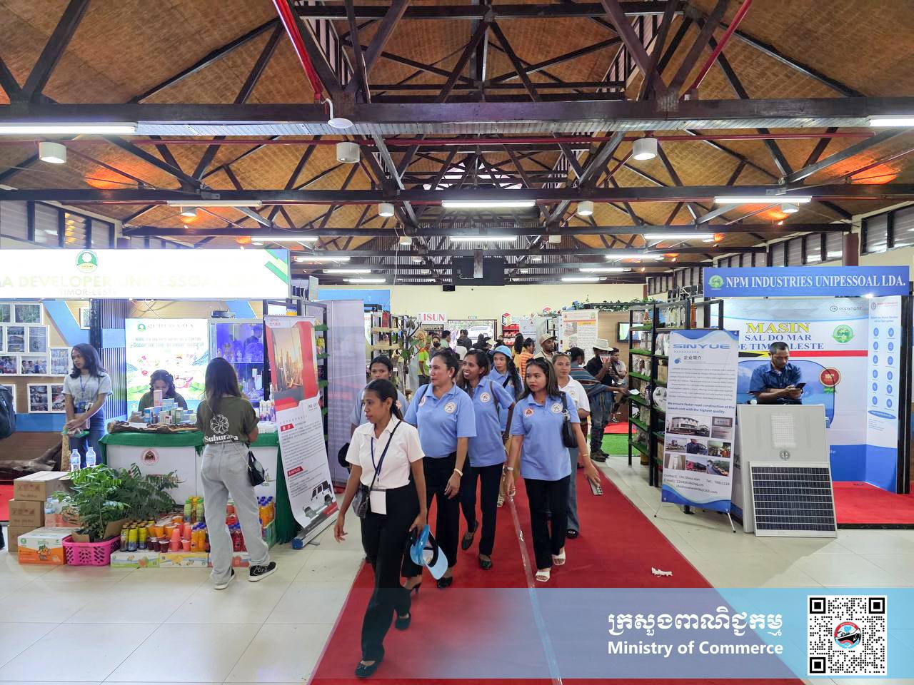 ឯកឧត្តម ពេជ ឫទ្ធី រដ្ឋលេខាធិការក្រសួងពាណិជ្ជកម្ម ដឹកនាំប្រតិភូកម្ពុជាចូលរួមក្នុ្ងងព្រឹត្តិការណ៍ពិព័រណ៍ «Dili International Trade Expo 2025 (DITE-2025)» នៅទីក្រុងឌីលី សាធារណរដ្ឋប្រជាធិបតេយ្យទីម័រឡេស្តេ