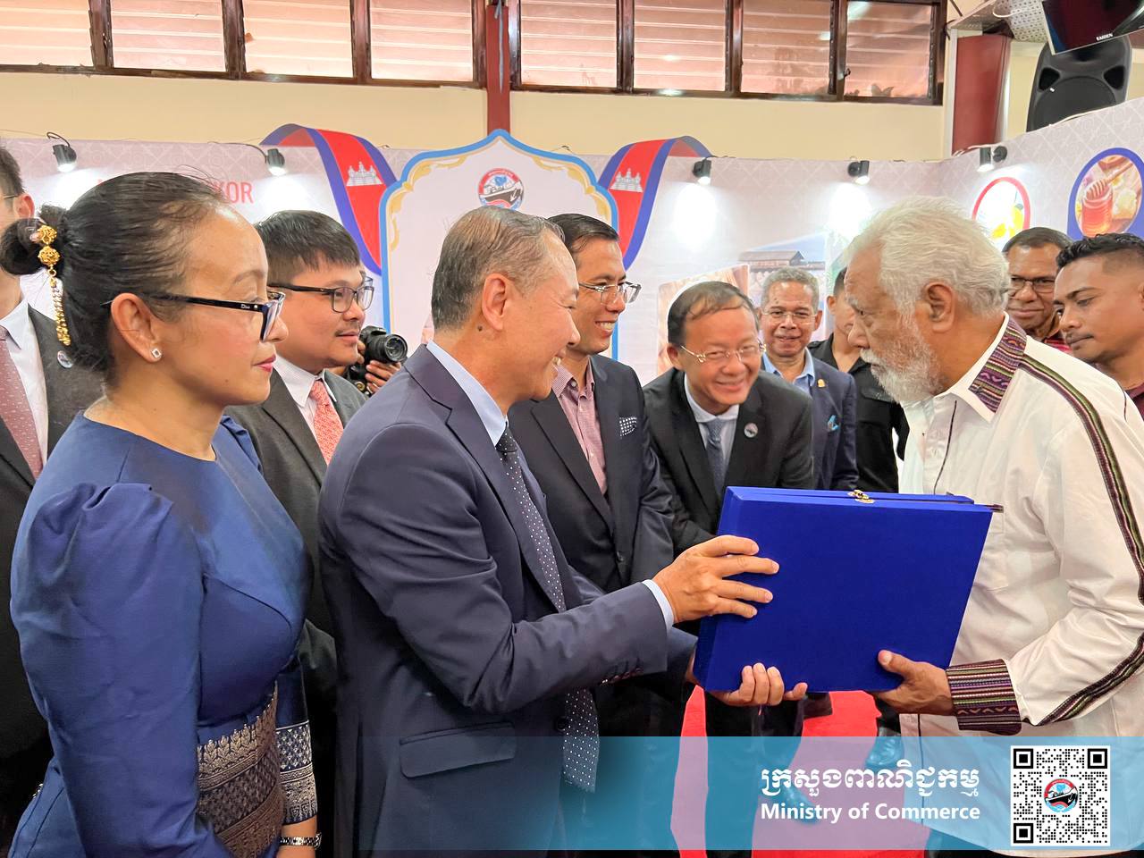 ឯកឧត្តម ពេជ ឫទ្ធី រដ្ឋលេខាធិការក្រសួងពាណិជ្ជកម្ម ដឹកនាំប្រតិភូកម្ពុជាចូលរួមក្នុ្ងងព្រឹត្តិការណ៍ពិព័រណ៍ «Dili International Trade Expo 2025 (DITE-2025)» នៅទីក្រុងឌីលី សាធារណរដ្ឋប្រជាធិបតេយ្យទីម័រឡេស្តេ