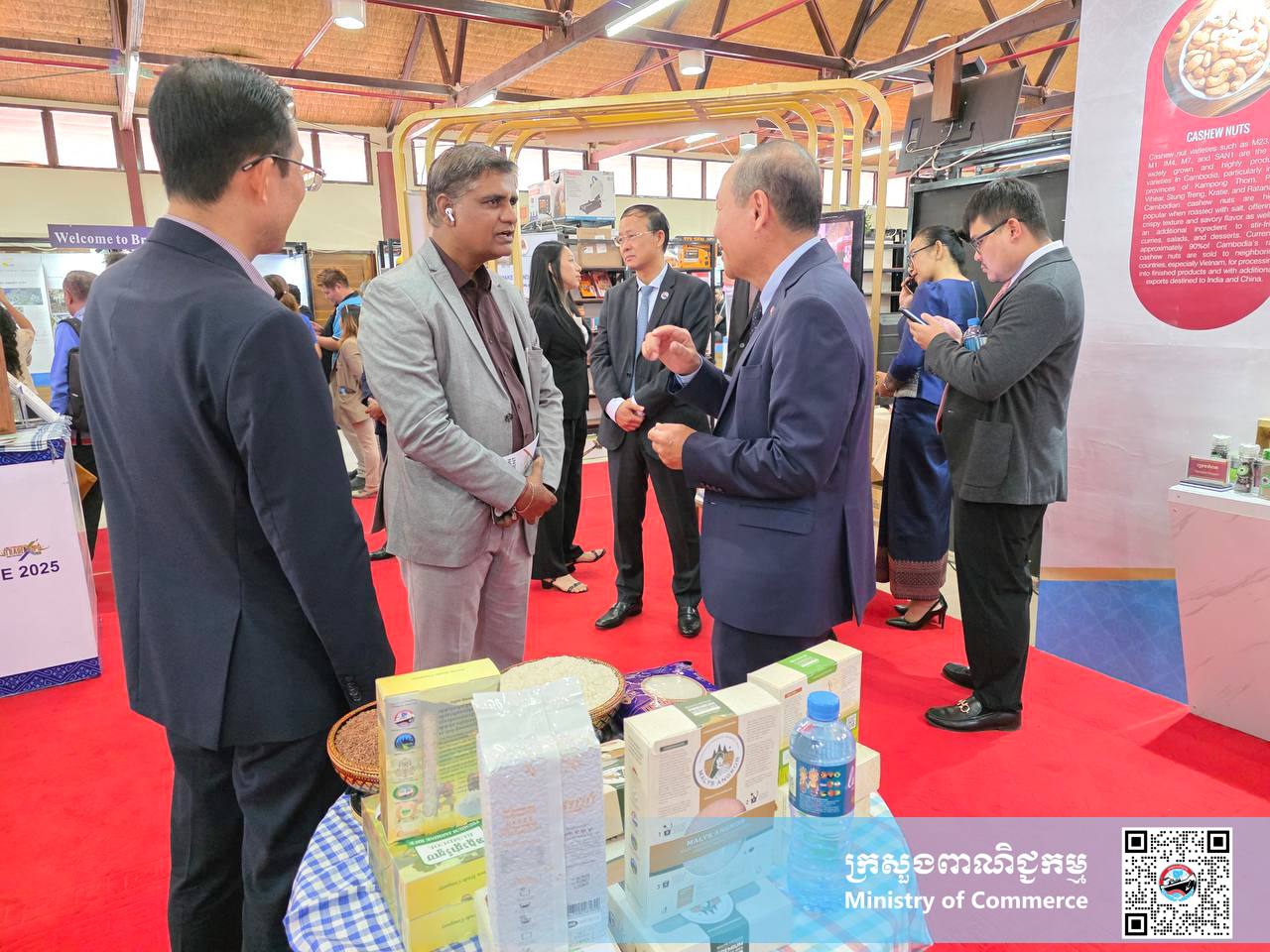 ឯកឧត្តម ពេជ ឫទ្ធី រដ្ឋលេខាធិការក្រសួងពាណិជ្ជកម្ម ដឹកនាំប្រតិភូកម្ពុជាចូលរួមក្នុ្ងងព្រឹត្តិការណ៍ពិព័រណ៍ «Dili International Trade Expo 2025 (DITE-2025)» នៅទីក្រុងឌីលី សាធារណរដ្ឋប្រជាធិបតេយ្យទីម័រឡេស្តេ