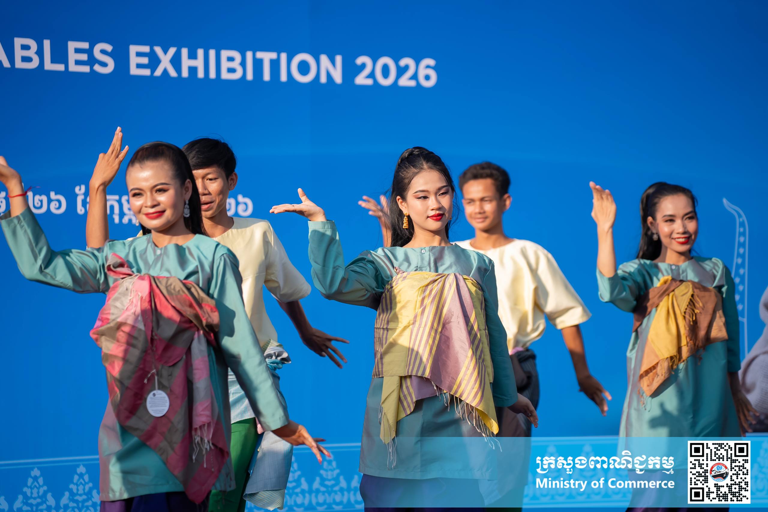 ឯកឧត្តម សំហេង បូរ៉ា រដ្ឋលេខាធិការក្រសួងពាណិជ្ជកម្ម អញ្ជើញជាអធិបតីក្នុងពិធីសម្ពោធ «ពិព័រណ៍ផលិតផលខ្មែរ និងបន្លែផ្លែឈើ លើកទី១៩» ឆ្នាំ២០២៦ ក្រោមមូលបទ «ជំរុញ និងគាំទ្រផលិតផលជាតិ» នៅខេត្តសៀមរាប