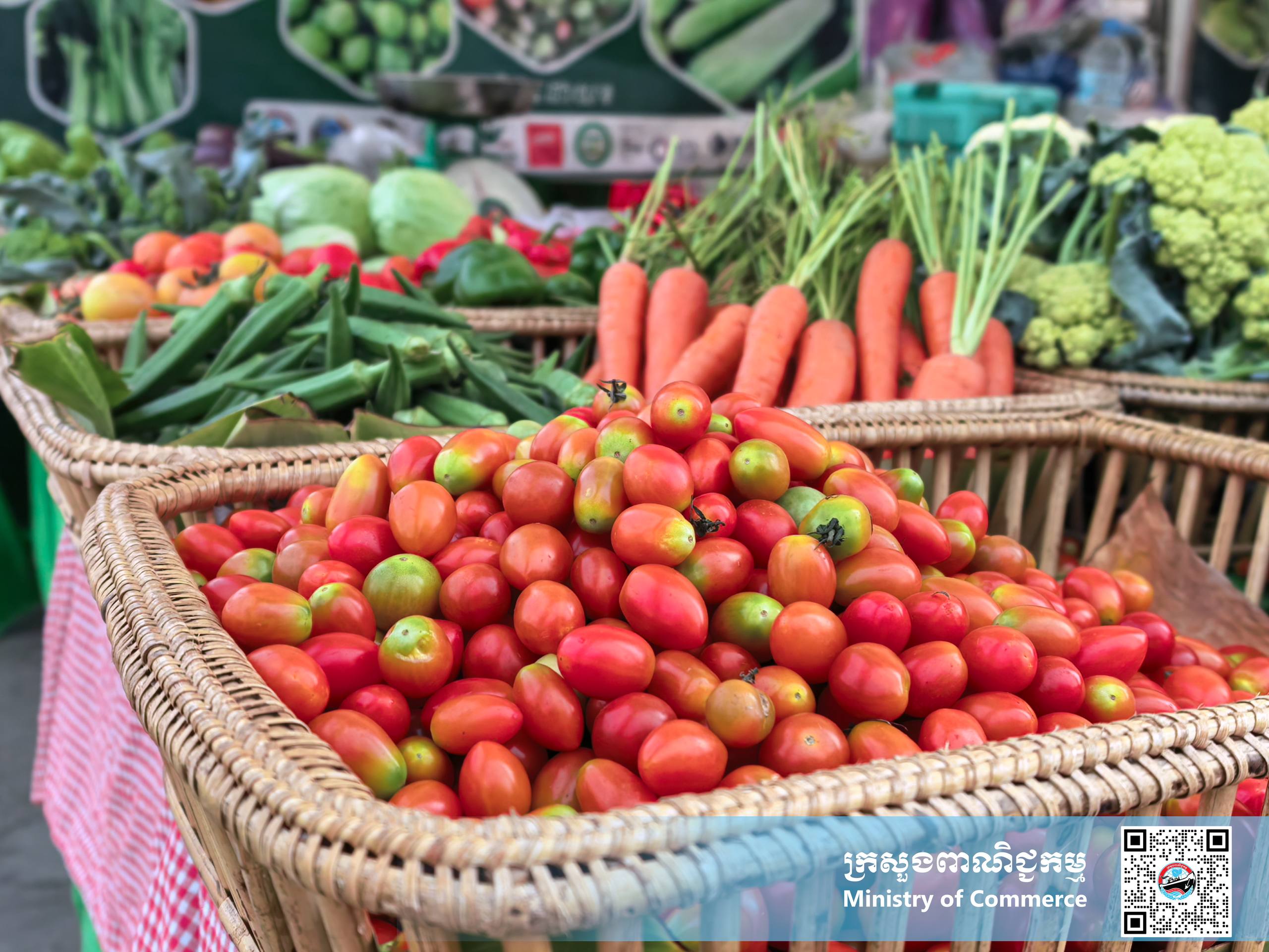 រូបភាពខ្លះៗស្ដីពីសកម្មភាពរបស់បងប្អូនអាជីវករ ពាណិជ្ជករ ភ្ញៀវទេសចរណ៍ជាតិ និងអន្តរជាតិ ចូលរួមព្រឹត្តិការណ៍ «ពិព័រណ៍ផលិតផលខ្មែរ និងបន្លែផ្លែឈើ លើកទី១៩»
