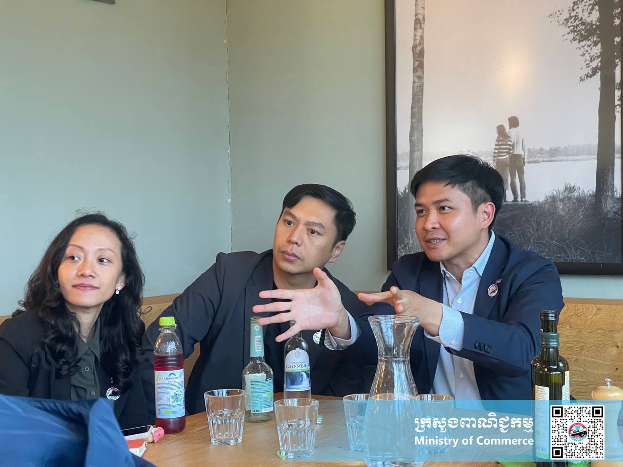 បេសកកម្មពាណិជ្ជកម្មកម្ពុជាទៅកាន់ប្រទេសអាល្លឺម៉ង់ និងហូឡង់