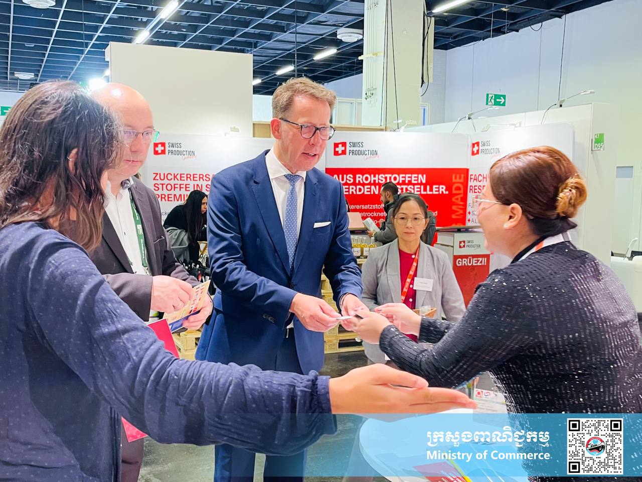 បេសកកម្មពាណិជ្ជកម្មកម្ពុជាទៅកាន់ប្រទេសអាល្លឺម៉ង់ និងហូឡង់